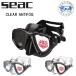SEAC CLEAR ANTIFOG замутненный . нет маска дайвинг бесплатная доставка 75-90N/SBL 75-90AQ/SKL 75-90NT/SKL