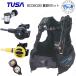  дайвинг TUSA комплект тяжелого оборудования 6 номер BCD BCJ0602B reg RS1103J Okt SS20 мера Trust 2 дайвинг тяжелое оборудование материал 