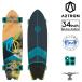 AZTRON( Astro n) FOREST forest 34 Surf скейтборд 34~ AK-304 2025
