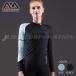  распродажа Rush Guard длинный рукав женский AQUA MARINA( aqua Marina ) ILLUSION Rush Guard длинный рукав wi мужской AM17-02