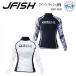  ограничение размер распродажа J-FISH Queen Rush Guard длинный рукав JQR392 JQR-392 J - рыба женский UV cut ультрафиолетовые лучи предотвращение 