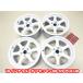 �݌ɂ��� 4�{�Z�b�g MID RACING R06 18�C���` 9.5J �I�t�Z�b�g+60 5�� PCD120 �z���C�g MID���[�V���O TE37 ���C�Y �V�r�b�N FK8 FL5