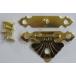  Germany pills gold color 1 set ( screw 4ps.@ attaching ) st-098