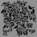 TCW stencil 608-0186 12×12 дюймовый Paradise повторение можно использовать stencil сиденье 