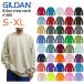 S-XL[ цвет 2]GILDAN(giru Dan )8.0oz обратная сторона ворсистый футболка 50/50 комплект in рукав вырез лодочкой мужской одноцветный тренировочный HEAVY BLEND CREW NECK SWEAT 1800