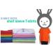  Kids футболка [ цвет 2][RABBIT SKINS( кролик Skins )5.5ozto гонг -] короткий рукав одноцветный Short рукав ребенок 2T~7T(2 лет из 7 лет размер )t3301