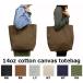 14oz внутри с карманом парусина большая сумка [C0801] толстый *TOTE* плечо * плечо ..* эко-сумка 