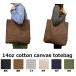 14oz вне с карманом парусина большая сумка [C9018] толстый * довольно большой TOTE* плечо * плечо ..* эко-сумка 