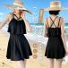  купальный костюм женский One-piece body type покрытие 50 плата фитнес все в одном мама модный симпатичный бассейн море большой размер 20 плата 30 плата 