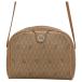 [ б/у ] Dior соты рисунок сумка на плечо Dior Logo серебряный металлические принадлежности Brown B разряд di5409ff