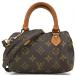  Louis Vuitton монограмма Mini speedy сумка "Boston bag" B разряд lv9964hs