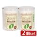[2 шт. комплект ] хлопок *labo органический хлопок baby ватная палочка [ одиночный товар внутри емкость /200шт.@]