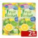[2 шт. комплект ] круг . производства бумага Fruits Basket дезодорация IN лимон &amp;L 12RW [ одиночный товар внутри емкость /12R]