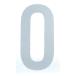 #TRUSCO разрезной знак 50mm белый 0 CS50W0(2564555)