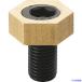 #imao фиксирующие детали коричневый - зажим M4 MBFC04(2927101)