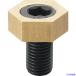 #imao фиксирующие детали коричневый - зажим M6 MBFC06(2927110)