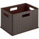 #TRUSCO ротанг style box темно-коричневый RTB1DBR(4163460)