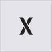 #IM stencil X знак размер 50×40mm AST22(4341163)