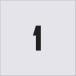 #IM stencil 1 знак размер 50×40mm AST25(4341198)