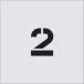 #IM stencil 2 знак размер 50×40mm AST26(4341201)