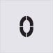 #IM stencil 0 знак размер 100×65mm AST42(4341325)