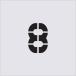 #IM stencil 8 знак размер 100×65mm AST50(4341414)
