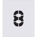#IM stencil 8 знак размер 150×95mm AST68(4341546)