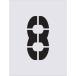 #IM stencil 8 знак размер 250×125mm AST86(4341686)