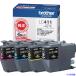 ��brother �C���N�J�[�g���b�W LC411�|4PK 4�F�p�b�N LC4114PK(4343410)
