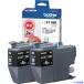 #brother чернильный картридж LC411BK-2PK черный ×2 шт упаковка LC411BK2PK(4343430)