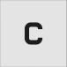 #IM stencil C знак размер 50×40mm ASTC5040(8186055)