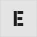 #IM stencil E знак размер 100×65mm ASTE10065(8186089)