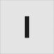 #IM stencil I знак размер 100×65mm ASTI10065(8186093)