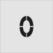 #IM stencil O знак размер 100×65mm ASTO10065(8186099)