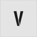 #IM stencil V знак размер 100×65mm ASTV10065(8186108)
