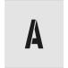 #IM stencil A знак размер 150×95mm ASTA15095(8186117)
