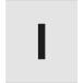 #IM stencil I знак размер 150×95mm ASTI15095(8186124)