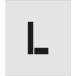 #IM stencil L знак размер 150×95mm ASTL15095(8186127)