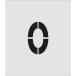 #IM stencil O знак размер 150×95mm ASTO15095(8186130)