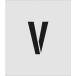 #IM stencil V знак размер 150×95mm ASTV15095(8186139)