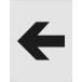 #IM stencil - знак размер 250×125mm AST110(8186143)