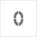 #IM stencil магнит 0 знак размер 50×40mm ASTM05040(8364169)