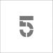 #IM stencil магнит 5 знак размер 50×40mm ASTM55040(8364174)