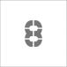 #IM stencil магнит 8 знак размер 50×40mm ASTM85040(8364177)