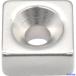 #TRUSCO Neo Jim квадратная форма магнит тарелка винт дыра есть 10mmX10mmX5mm M3 1 штук T10K05M3(8364801)