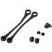 SW Motech TRAX ADV replacement lid stop. Black. For TRAX ADV side cases. 2