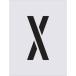 #IM stencil X знак размер 250×125mm AST76(4341571)