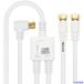 ��HORIC �A���e�i���g�� �P�[�u����̌^ 1.5m/20cm �z���C�g �l�W���R�l�N�^ AE641WH(5523669)[�����ʓr�����ς�][�@�l����][�O����]