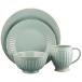 Lenox French Perle Groove 4 Piece Place Setting, Ice Blue by Lenox