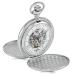 Sonia Jewels Swingtime Chrome-Finish Brass Mechanical 48mm Pocket Watch 14